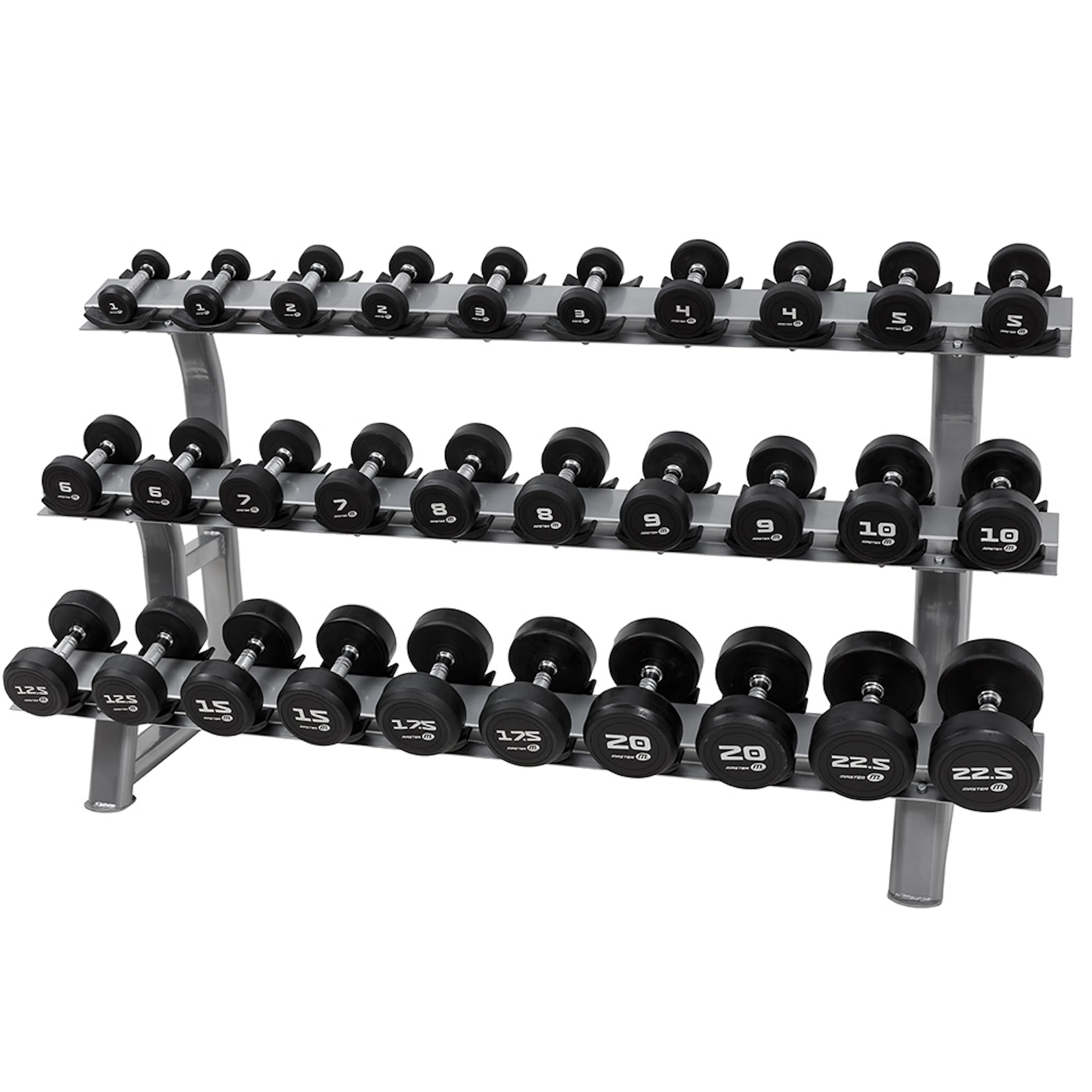 Hantelset Master Fitness Premium 1-10 kg
